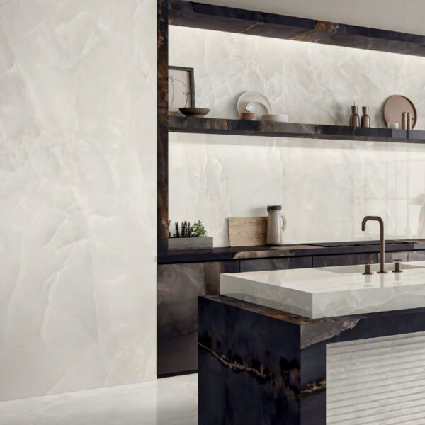 Tele Di Marmo Onyx Ivory L/R 60x120 Rett - Image 2