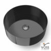 Νιπτήρας Επικαθήμενος Milo Φ40  Inox PVD Black Brushed