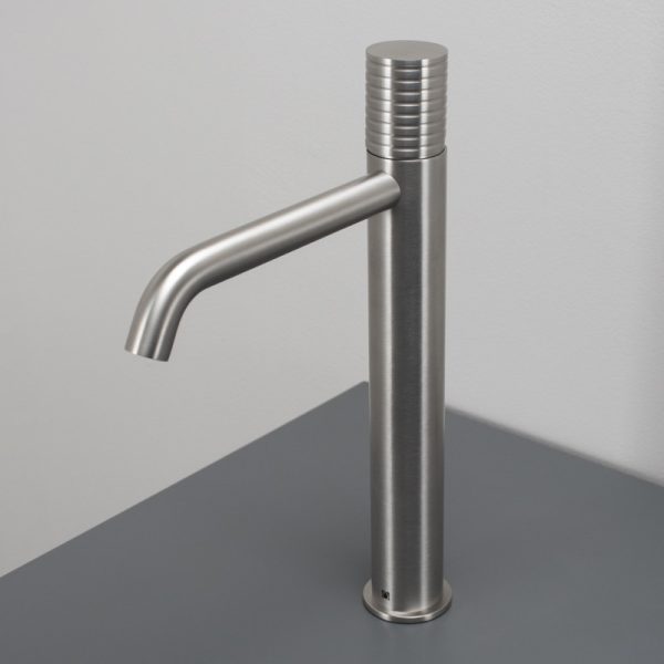 High washbasin mixer O·PLUS Brushed  Inox - Image 2